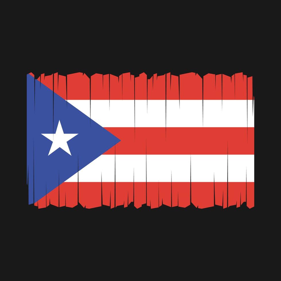 Puerto Rico Flag Vector