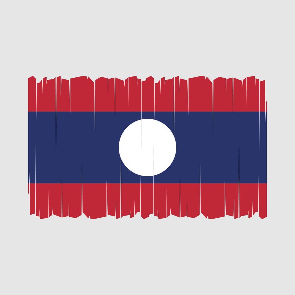 Laos Flag Vector