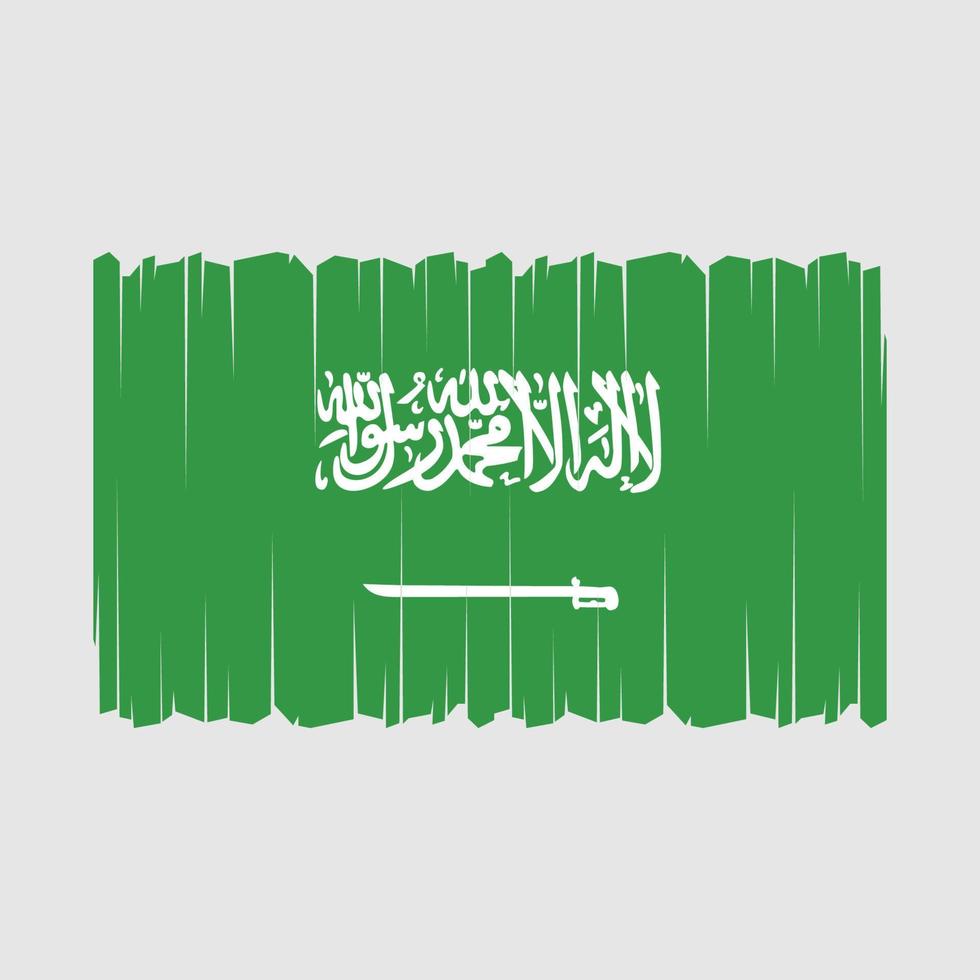vector de bandera de arabia saudita