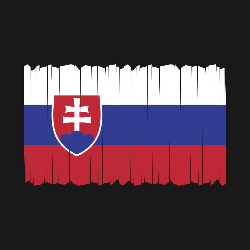 Slovakia Flag Vector
