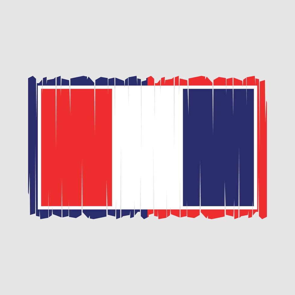 France Flag Vector