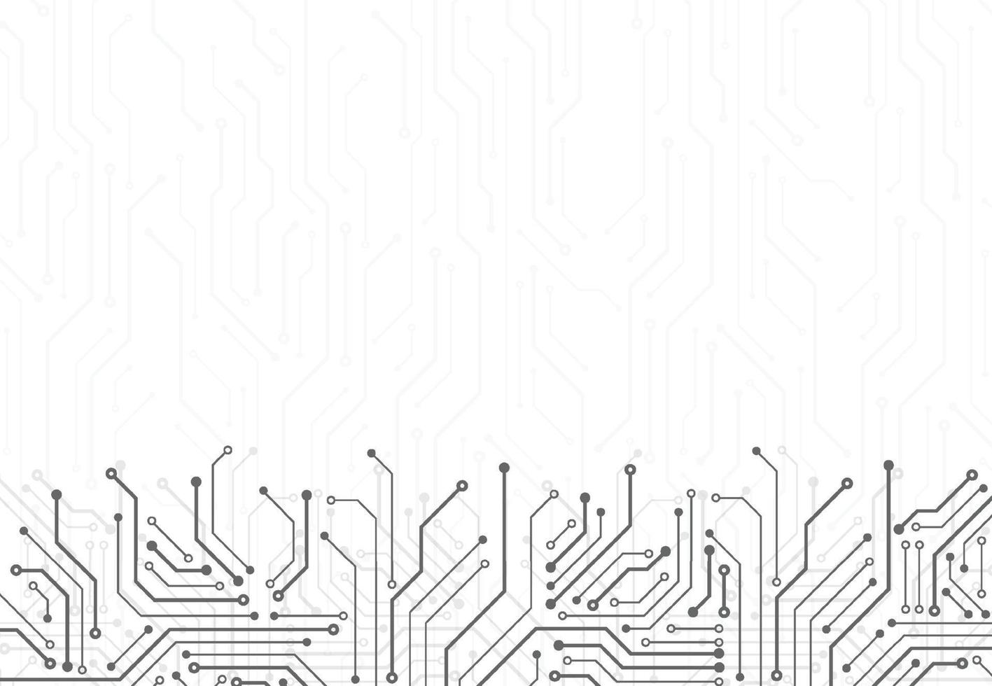 Abstract background with technology circuit board texture. Electronic motherboard illustration. Communication and engineering concept. Vector illustration