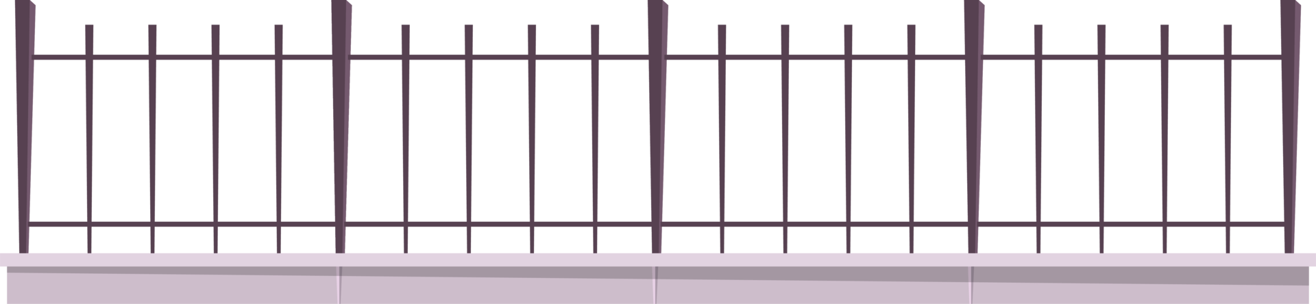 Cartoon metal fence clip art png