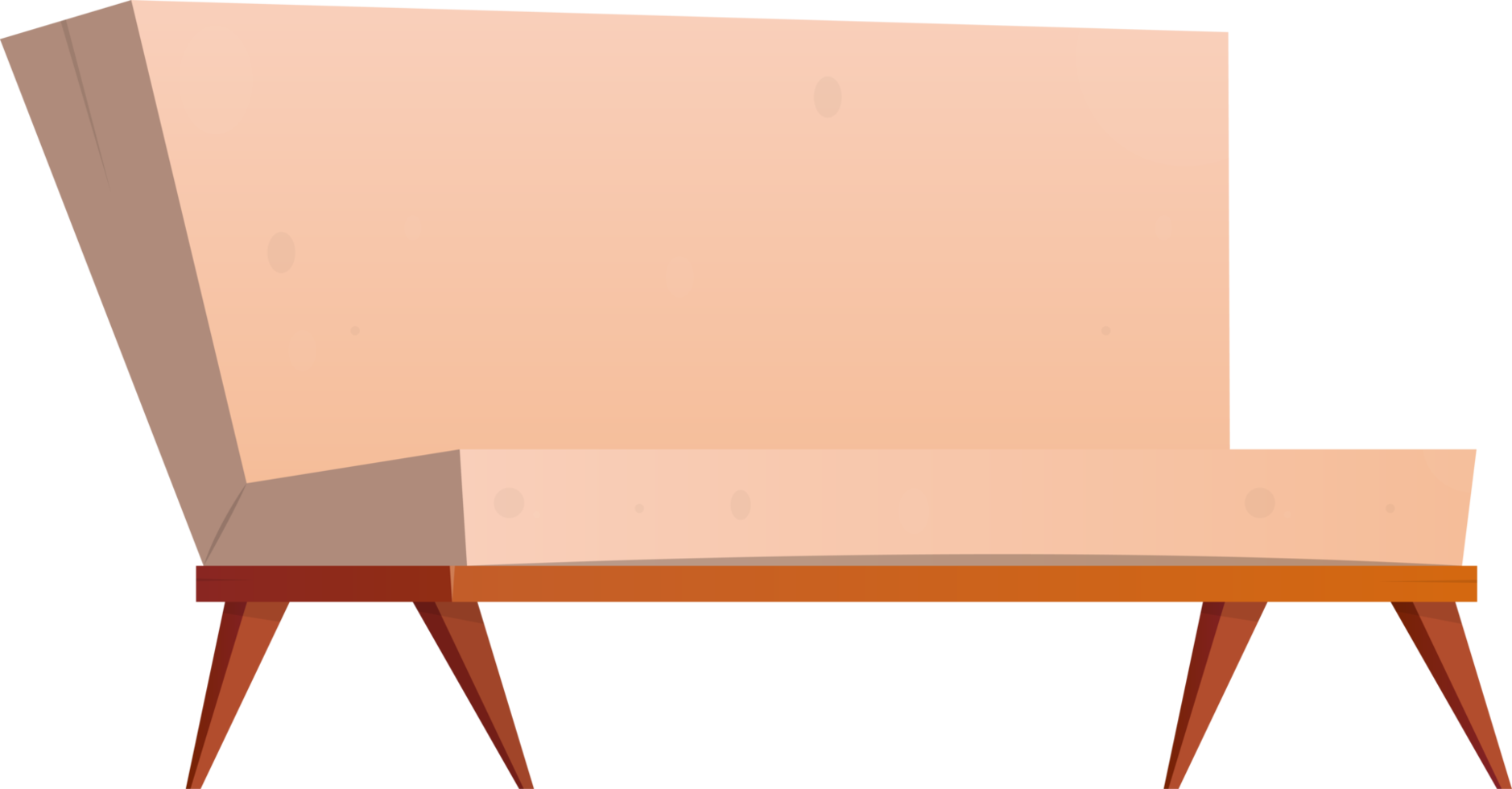 Cartoon sofa clip art png