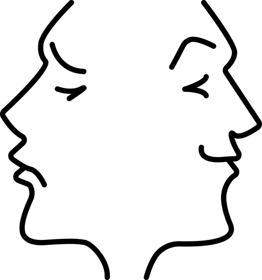 Theater drama, comedy. Illustration vector icon on white background
