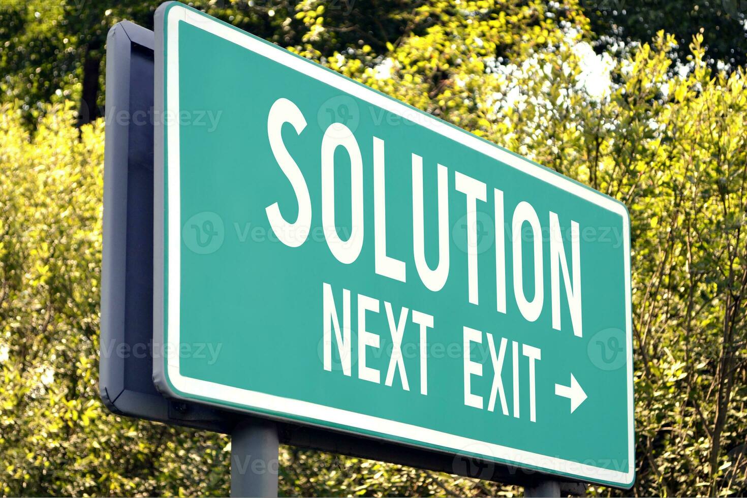 Solution - Next Exit Road Sign photo