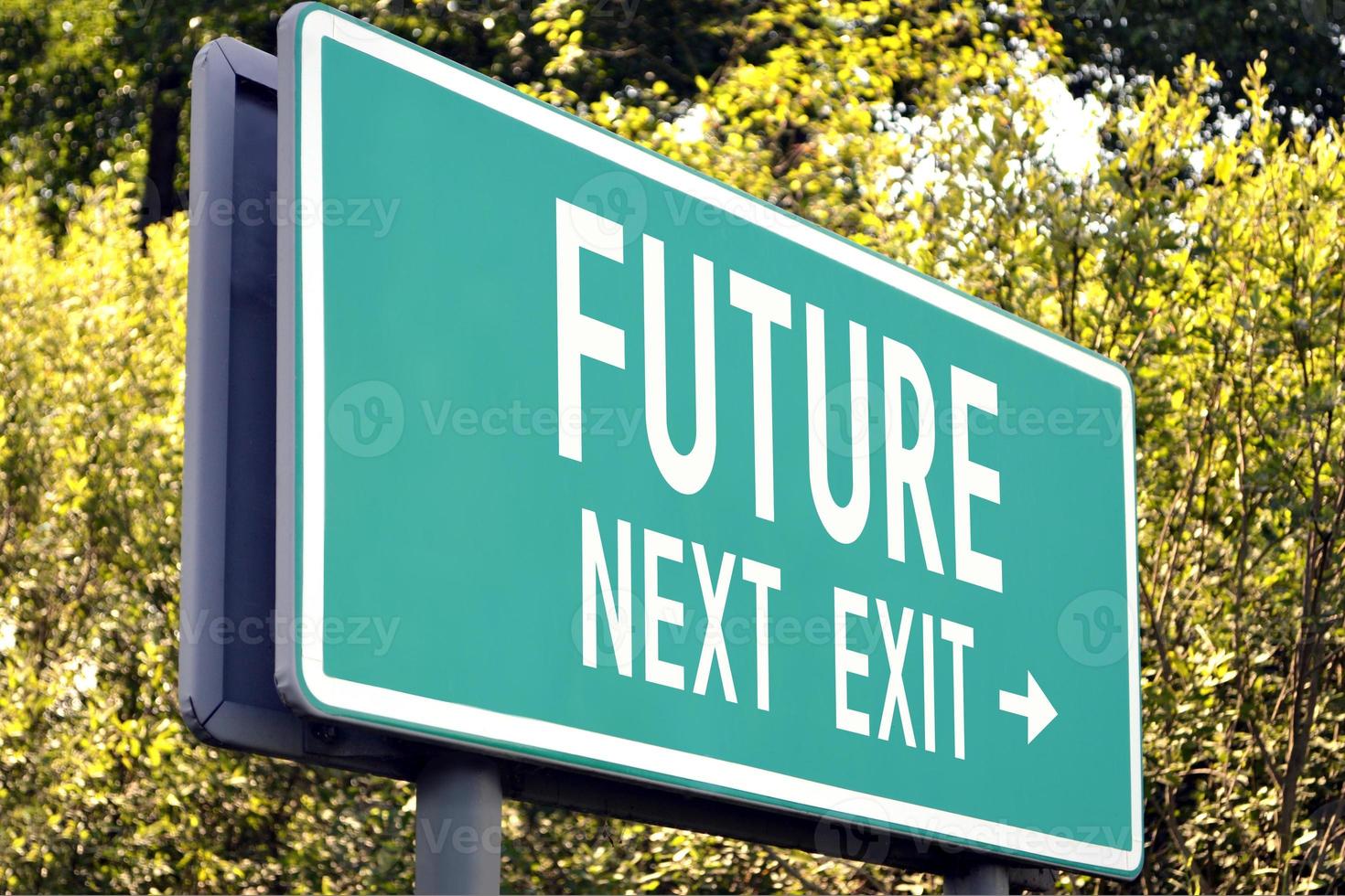 Future - Next Exit Road Sign photo