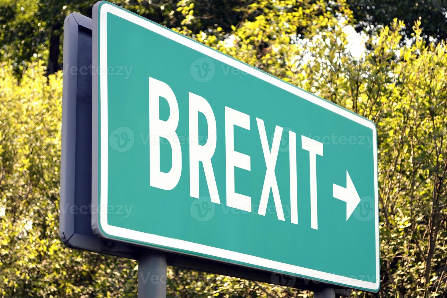 Brexit - Next Exit Road Sign photo
