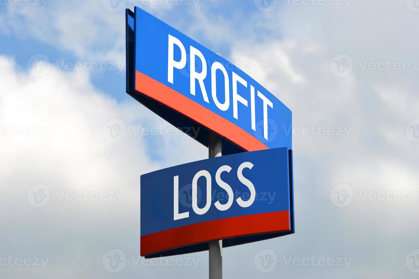 Profit and Loss Street Sign photo