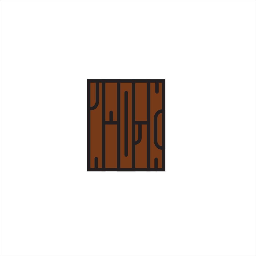 wood icon vector design