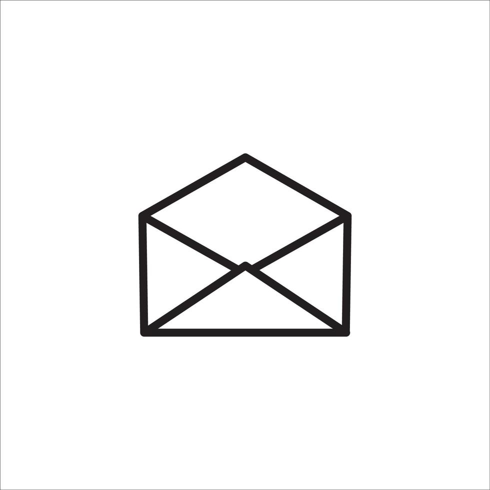 email message icon vector design