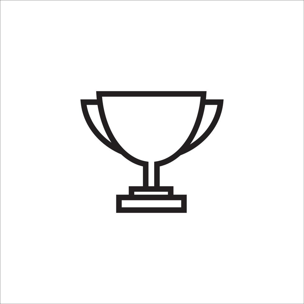 cup trophy icon vector design