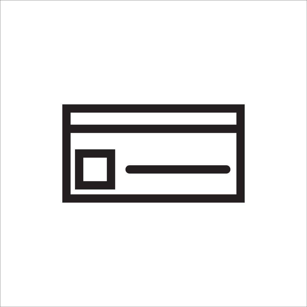 card icon vector design
