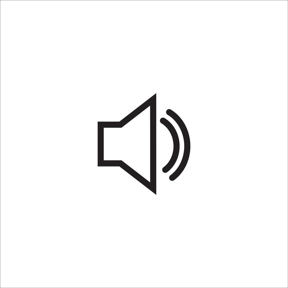 speaker icon vector design