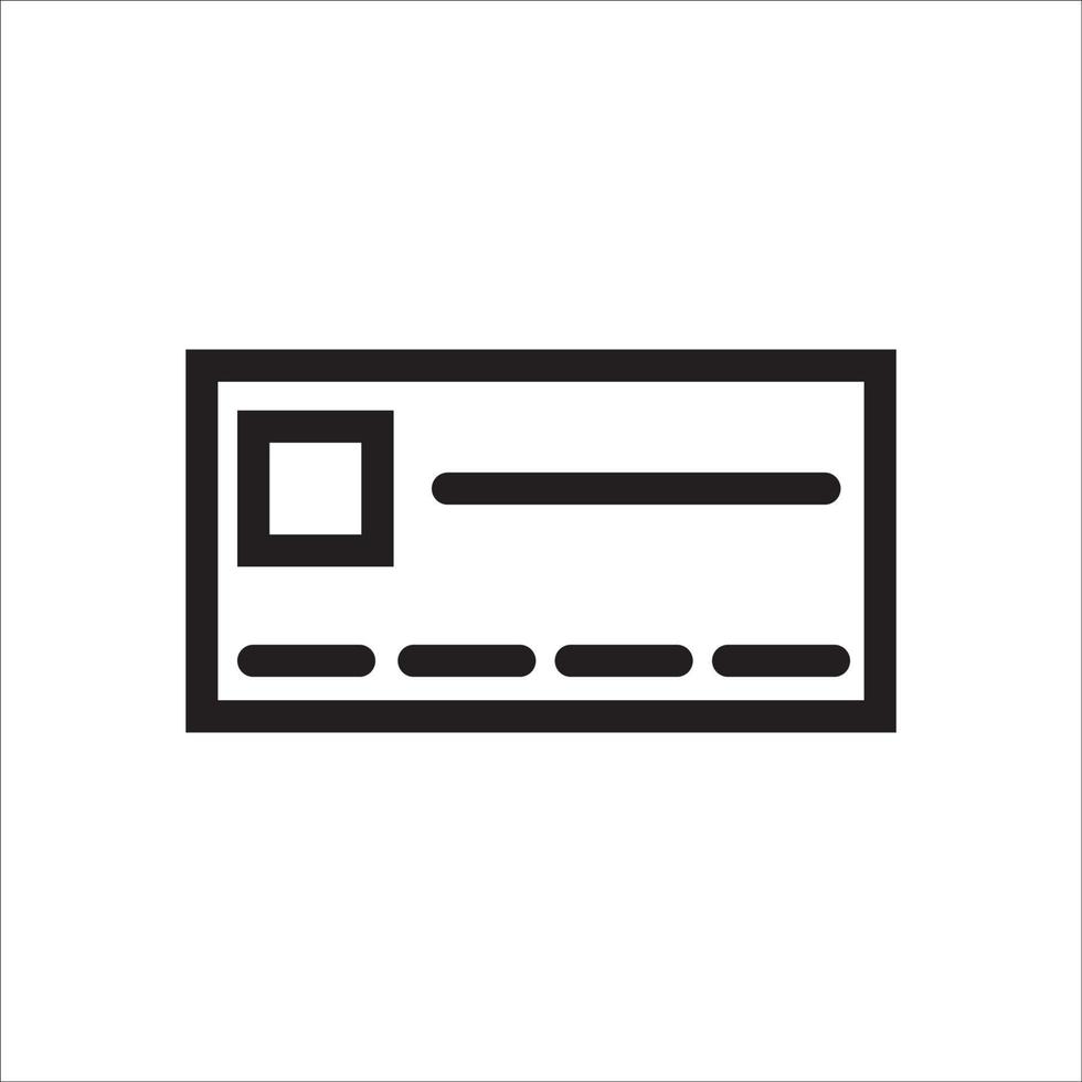 card icon vector design