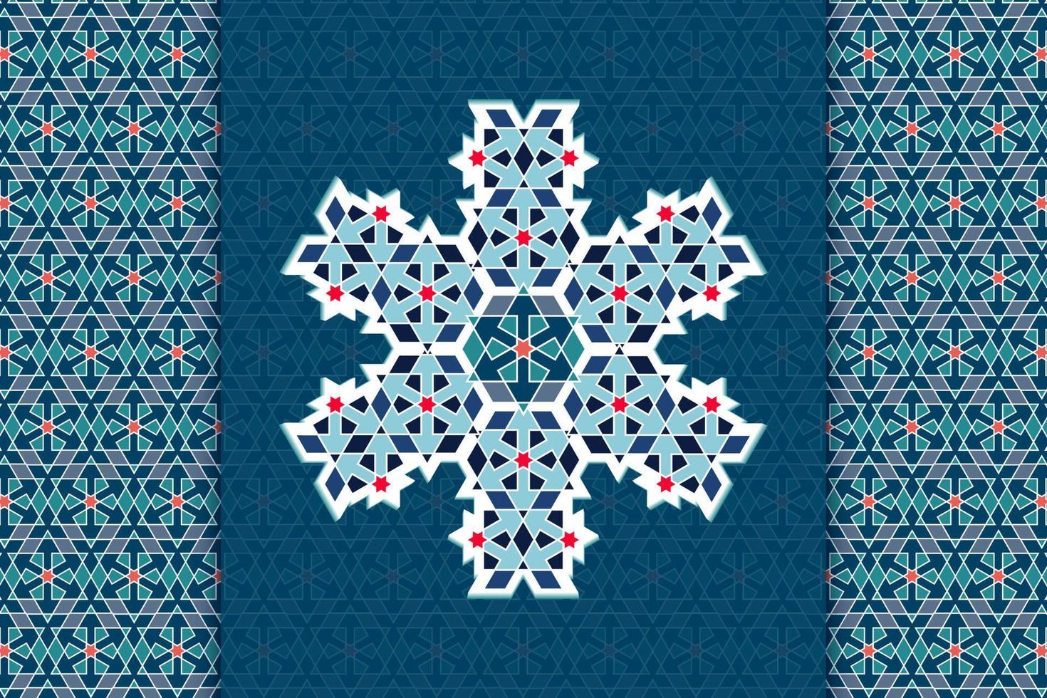 Vector arabic style seamless patterns