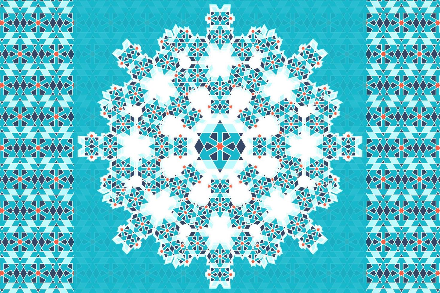 Vector arabic style seamless patterns