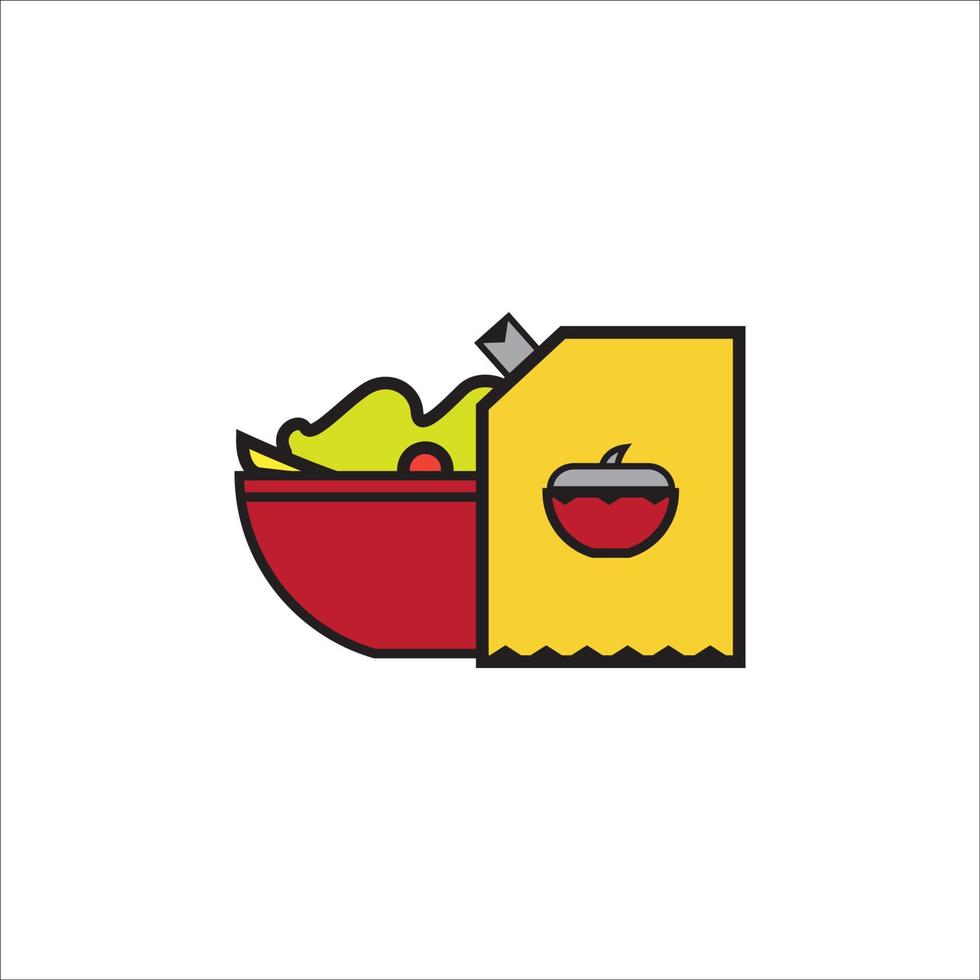 ramen icono vector diseño