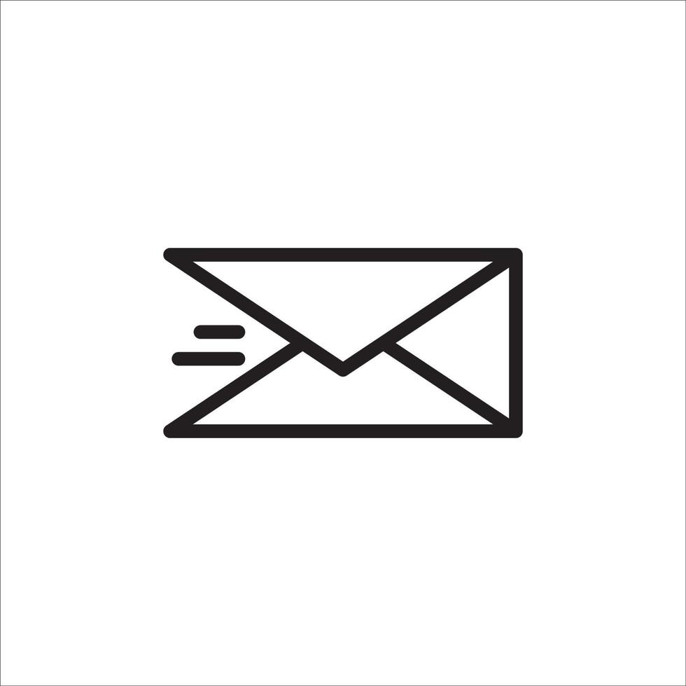 email message icon vector design
