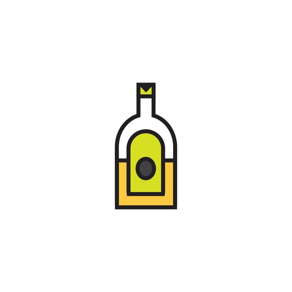 alcohol icon vector design