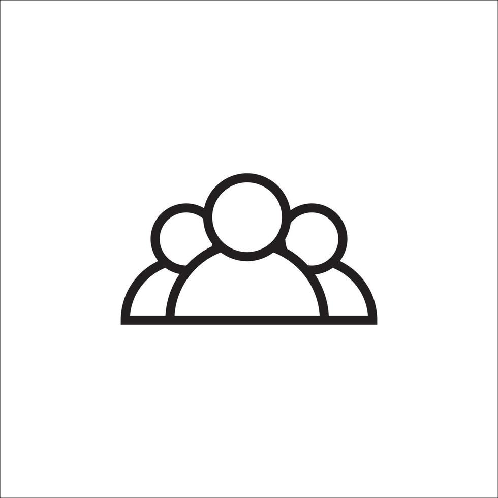 people icon vector design