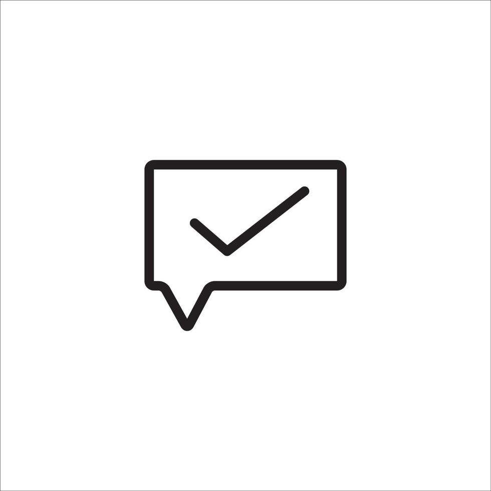 Chat message icon vectorn design vector