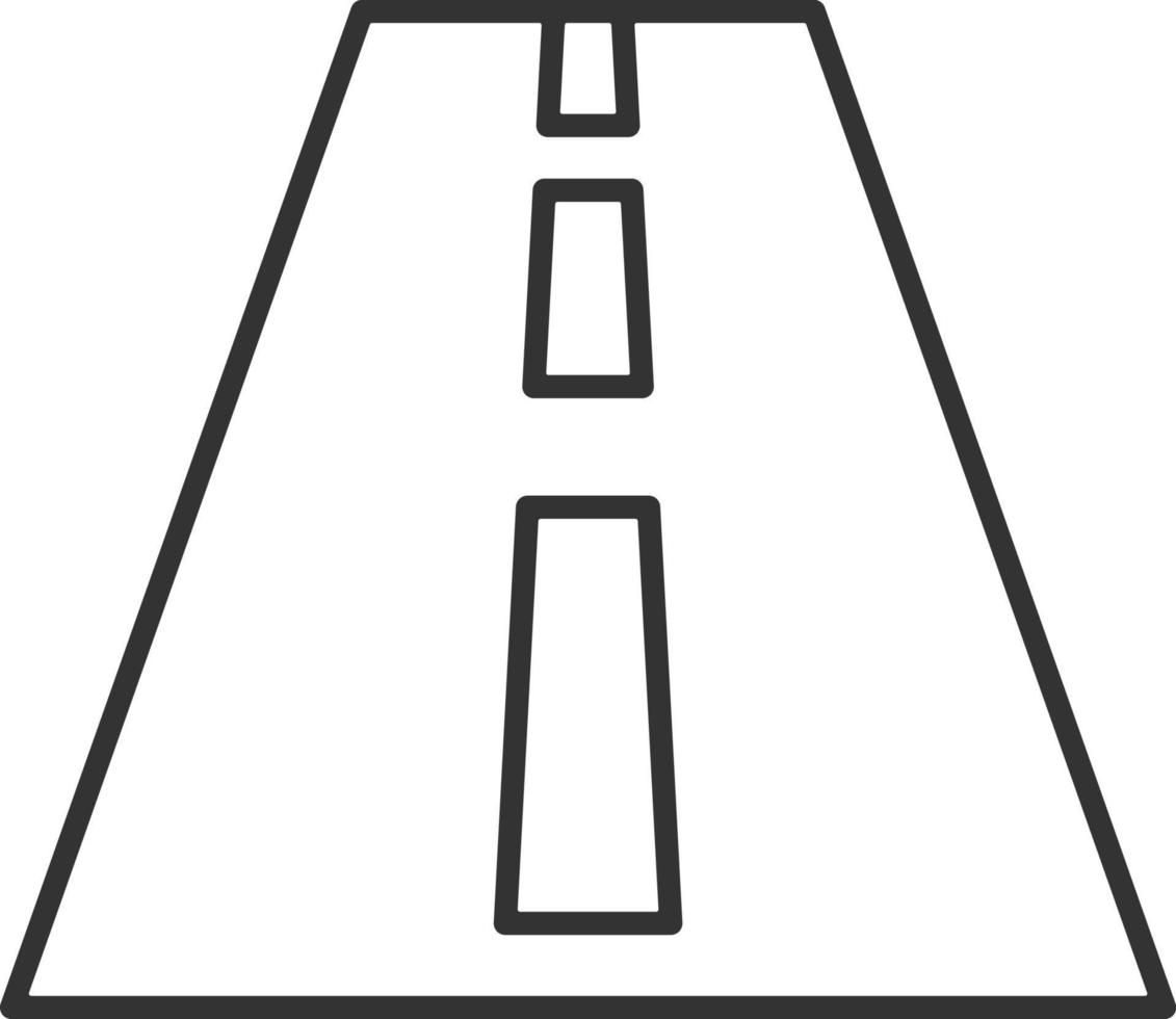 redondo, autopista línea icono. simple, moderno plano vector ilustración para móvil aplicación, sitio web o escritorio aplicación en gris antecedentes