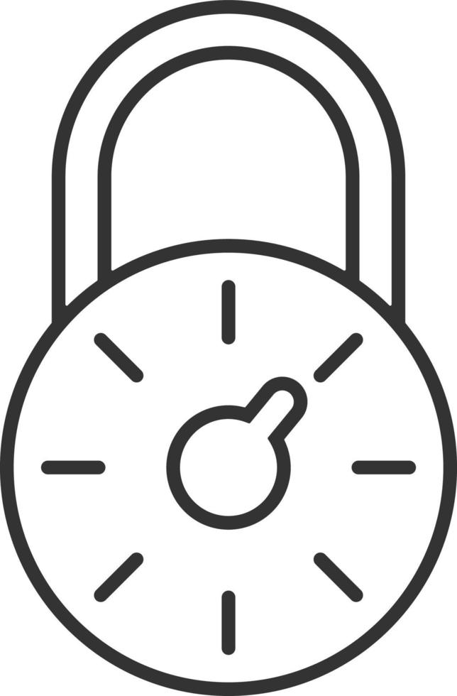 lock, key, code line icon. Simple, modern flat vector illustration for mobile app, website or desktop app on gray background