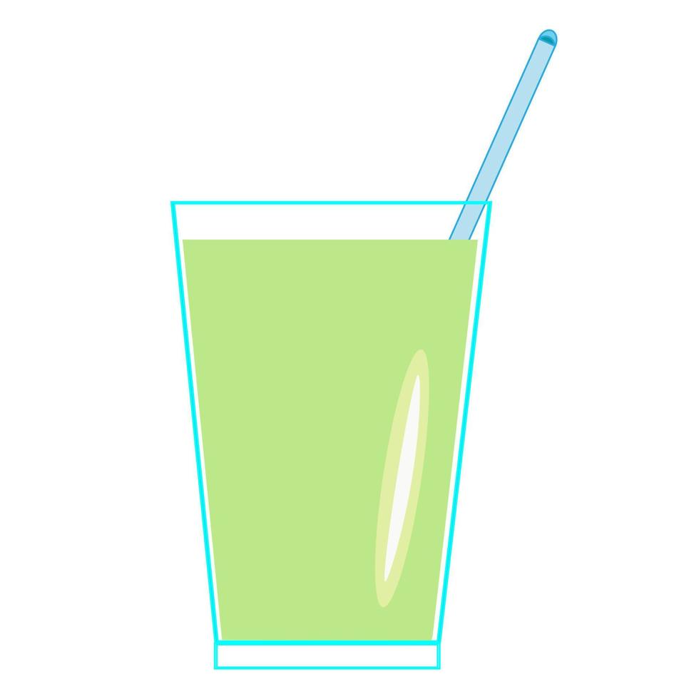 Fresh tropical juices squeezed from fruits .A variety of fresh fruits and juices. Vector illustration of the vegetarian menu.