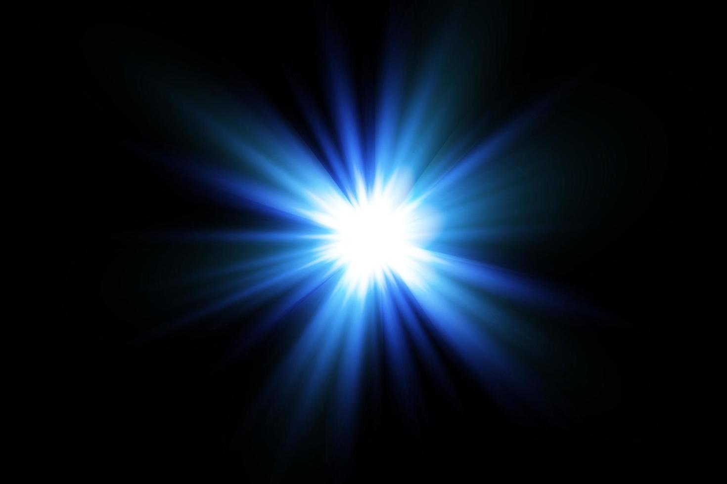 Glow light effect with white and blue sparks shining with special light. White glowing light. Starlight from rays. The sun is illuminated. Bright beautiful star. Sun light. EPS10. vector