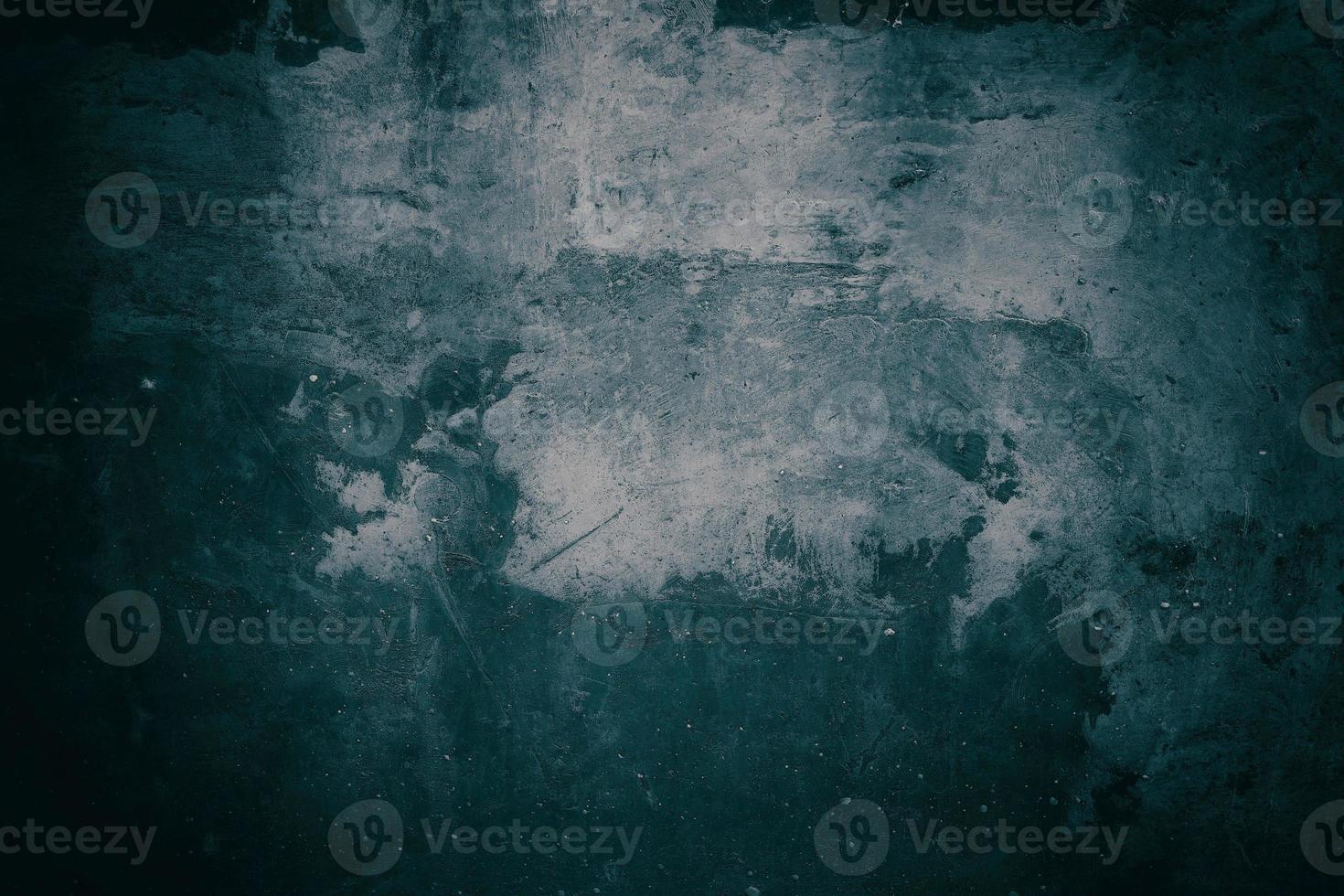 Abstract Dirty Black Wall Background. photo