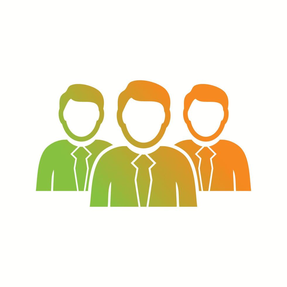 Beautiful Teamwork Vector Glyph Icon