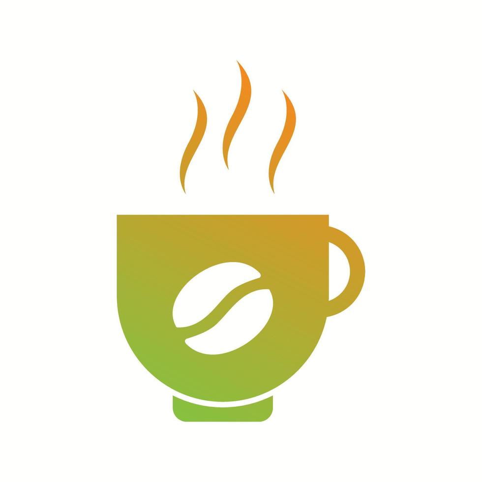Beautiful Hot Tea Vector Glyph icon