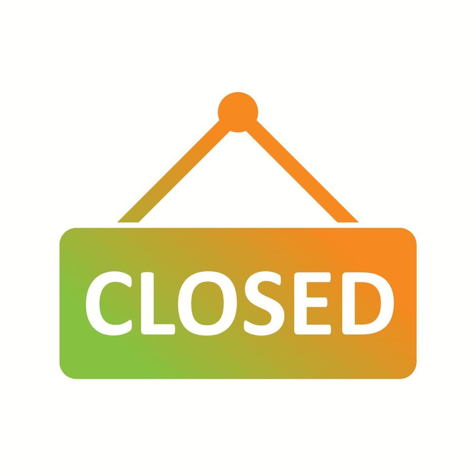 Beautiful Closed Vector Glyph icon