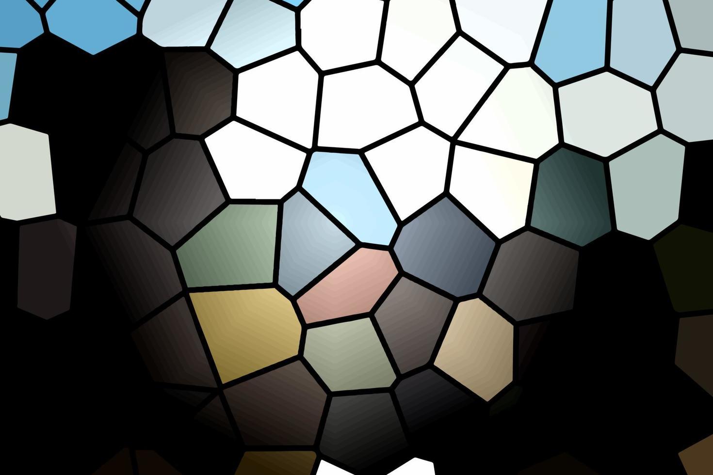 Unique Stained Glass Background vector