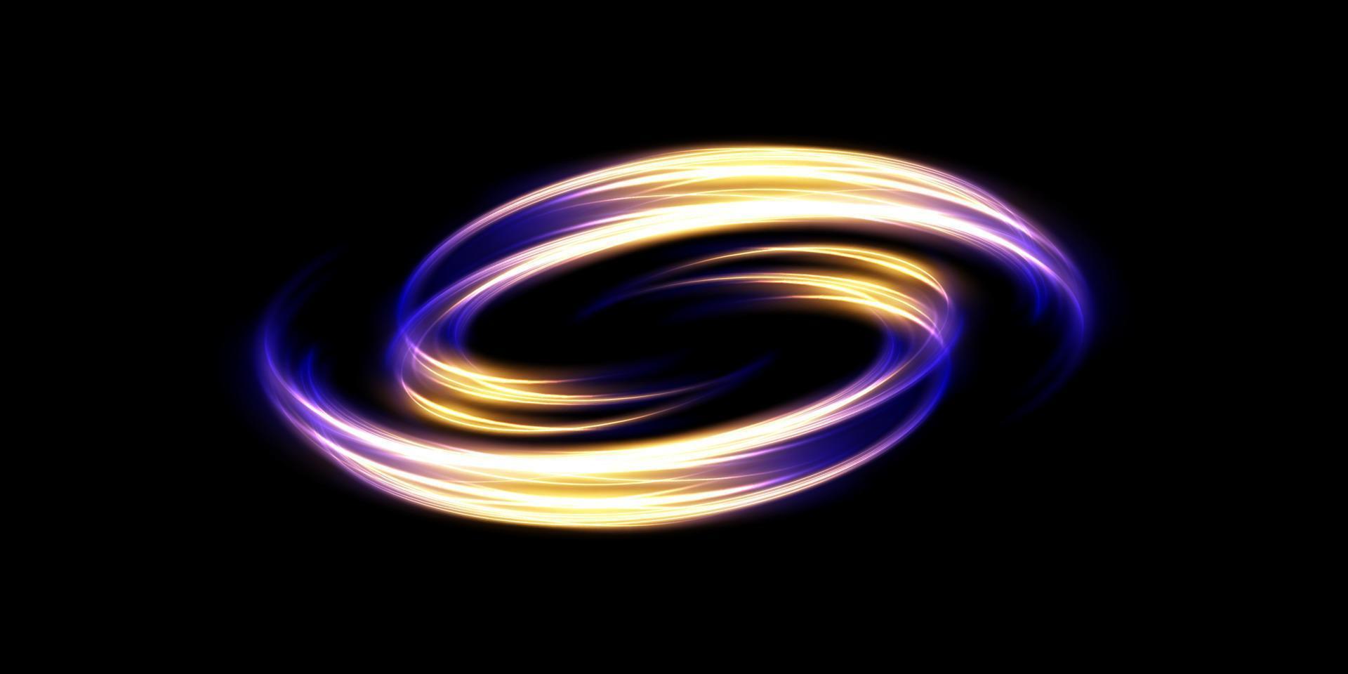 Abstract light lines of movement and speed with white color glitters. Light everyday glowing effect. semicircular wave, light trail curve swirl, car headlights, incandescent optical fiber png. vector