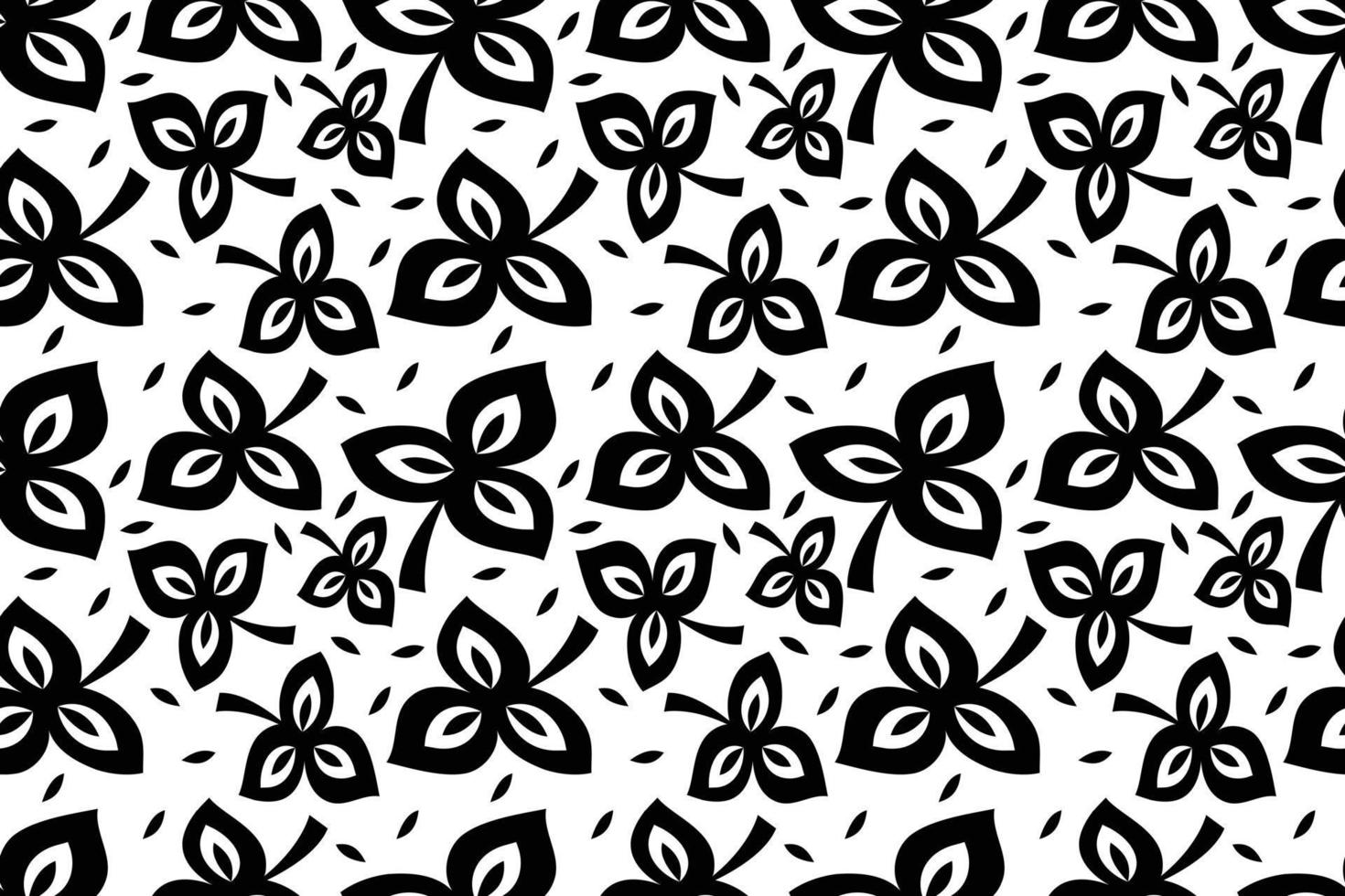 Abstract Leaves Pattern vector