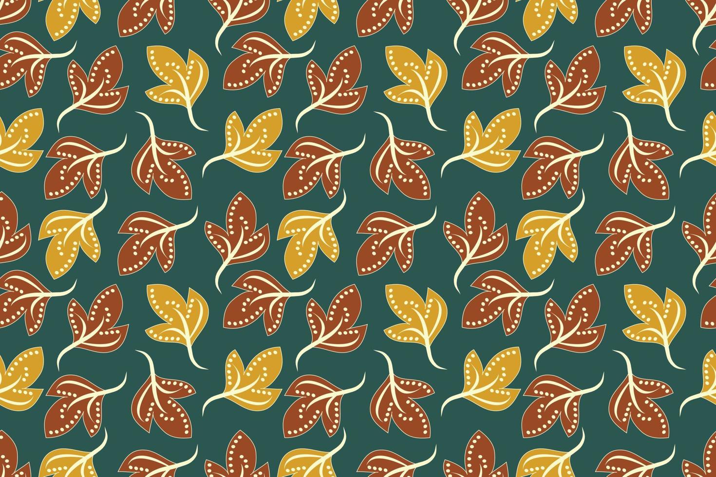 Oriental Botanic Background vector