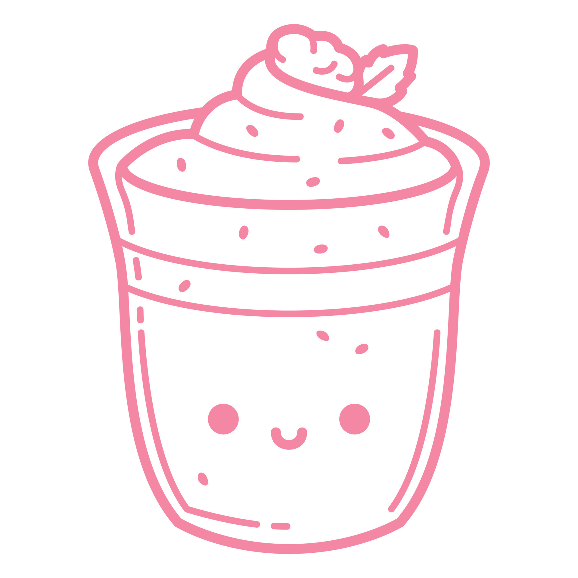 Cute Dessert Stroke 21674946 Vector Art at Vecteezy