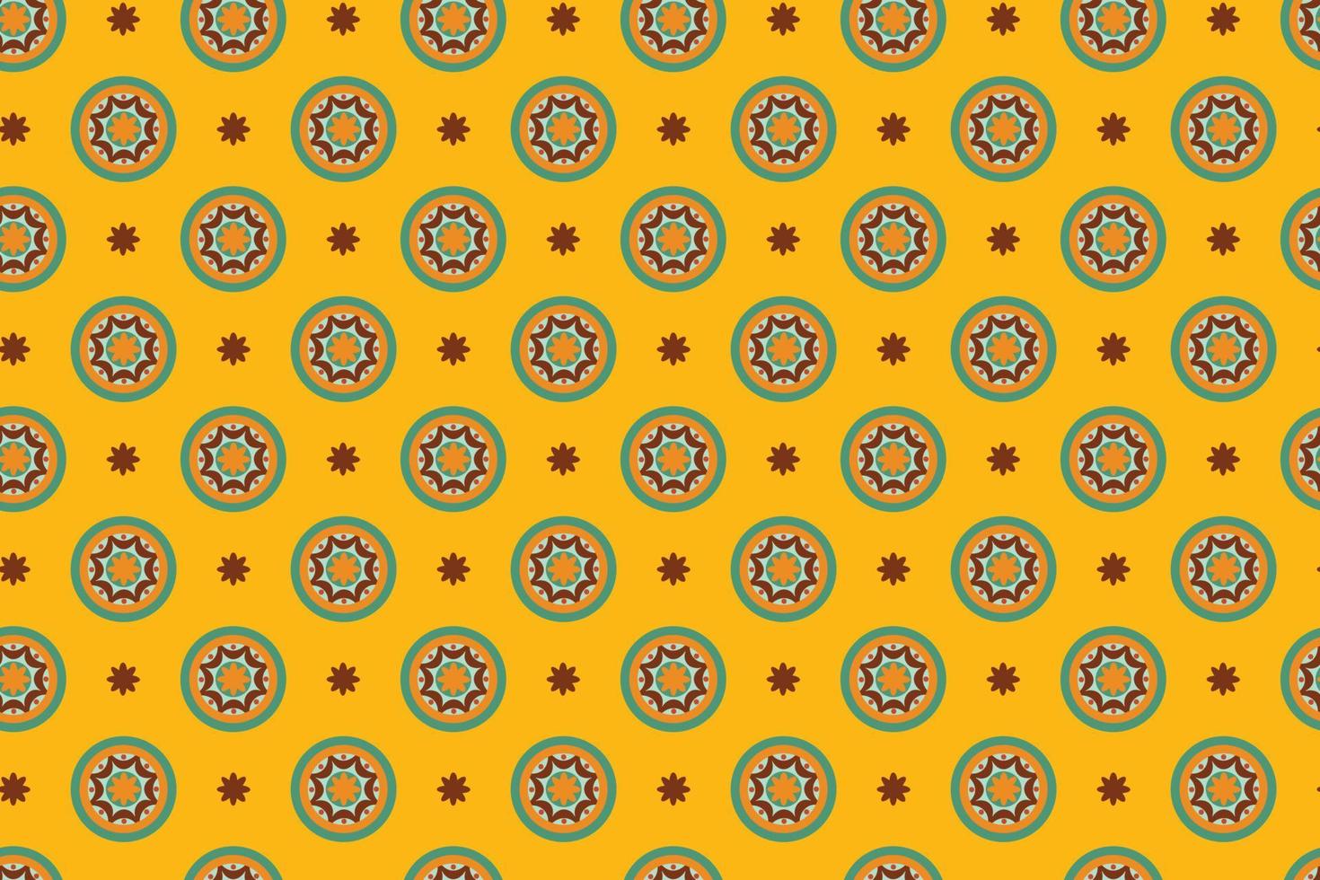 Seamless African Cloth Pattern vector
