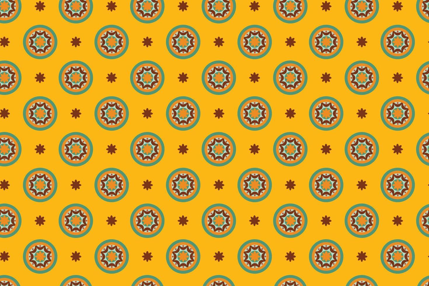 Seamless African Cloth Pattern vector