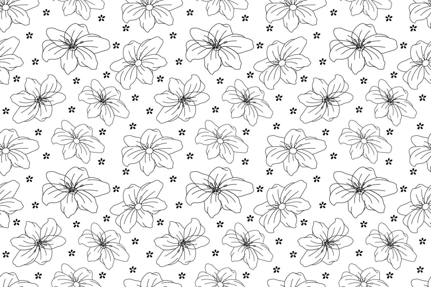 Flower Wedding Background vector