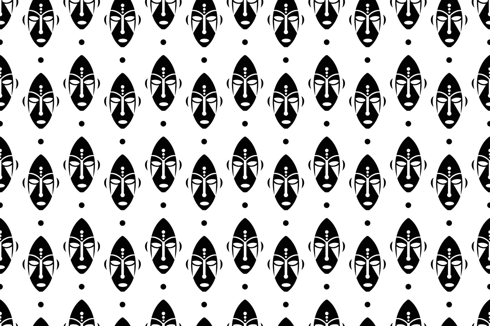 African Mask Background 21675634 Vector Art at Vecteezy
