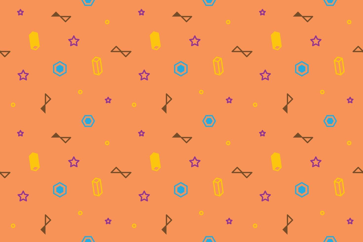 Geometric Seamless Background vector