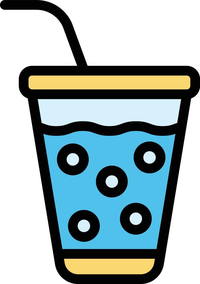 ilustración de diseño de icono de vector de soda