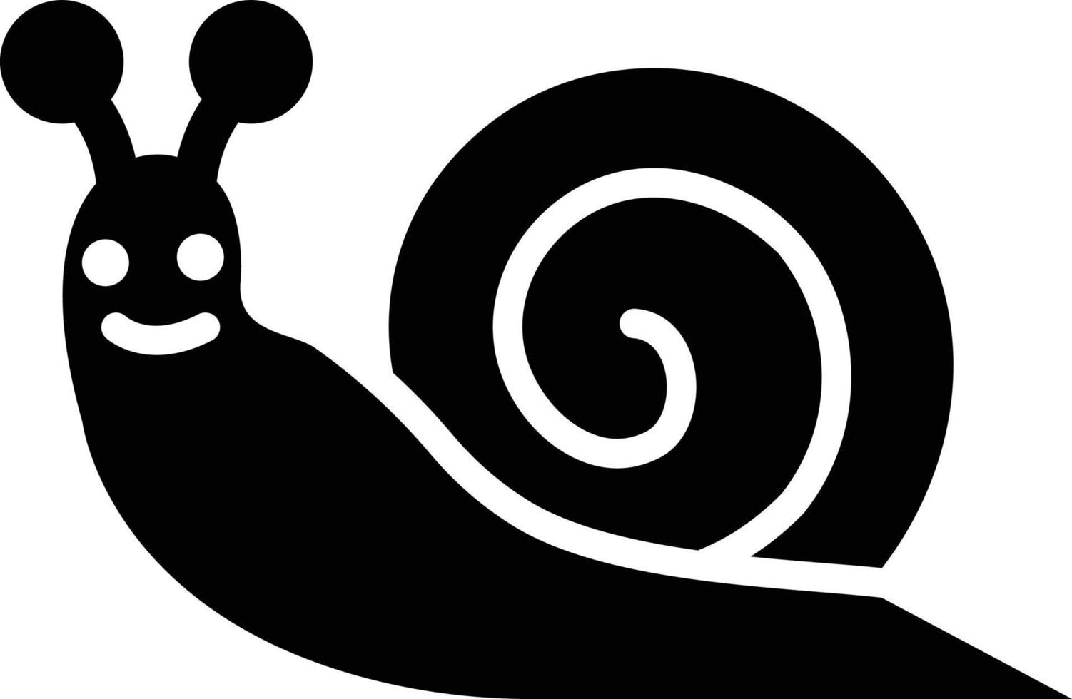 Snail Vector Icon Design Illustration
