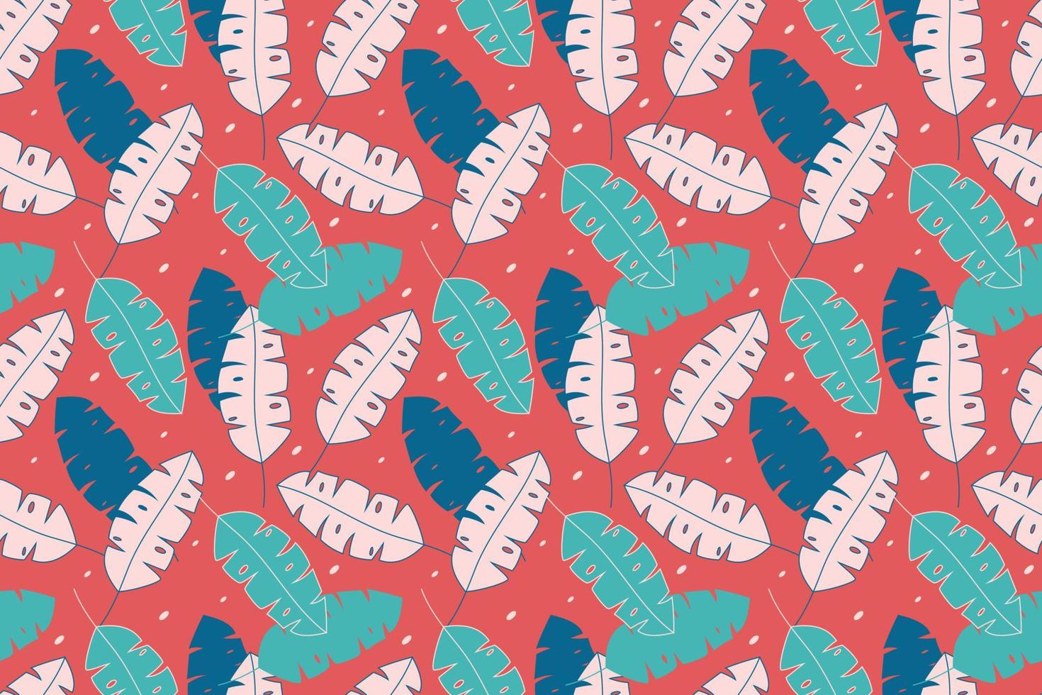 Natural Leaf Pattern vector
