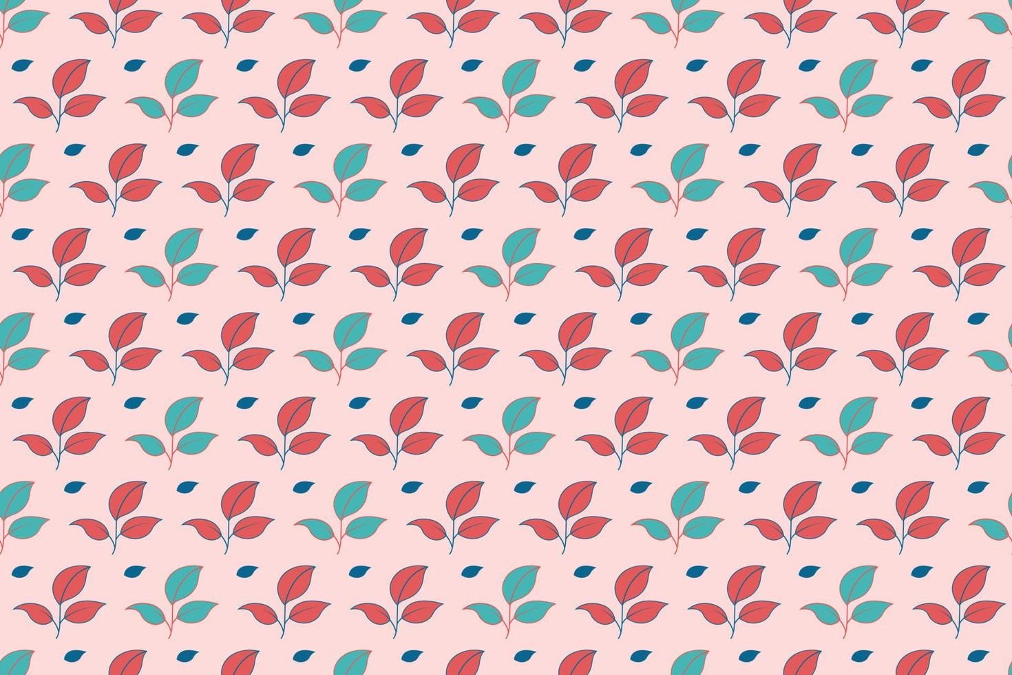 Retro Flower Pattern vector
