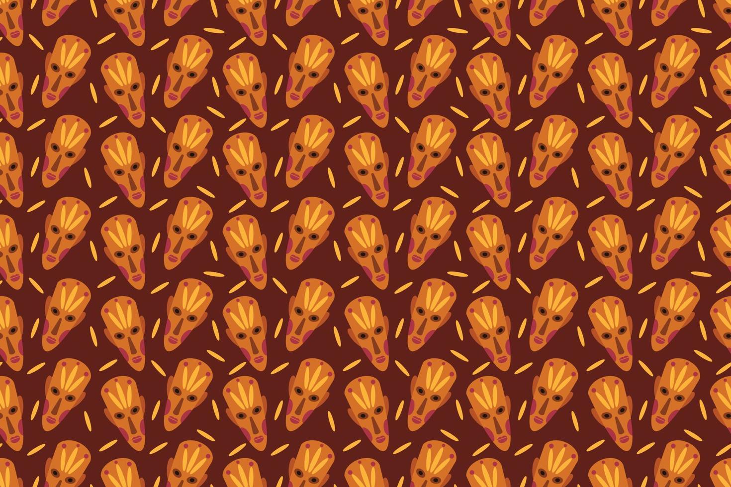 African Wax Fabric Background vector
