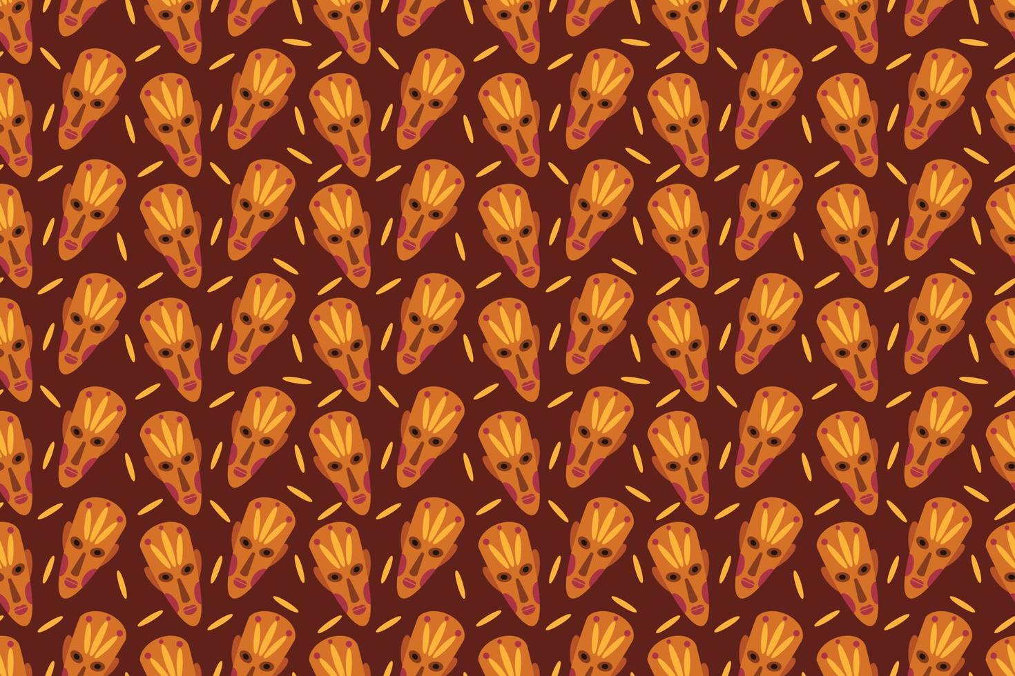 African Wax Fabric Background vector